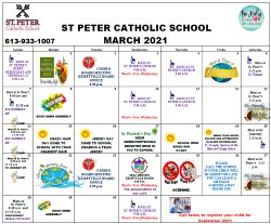 March Calendar